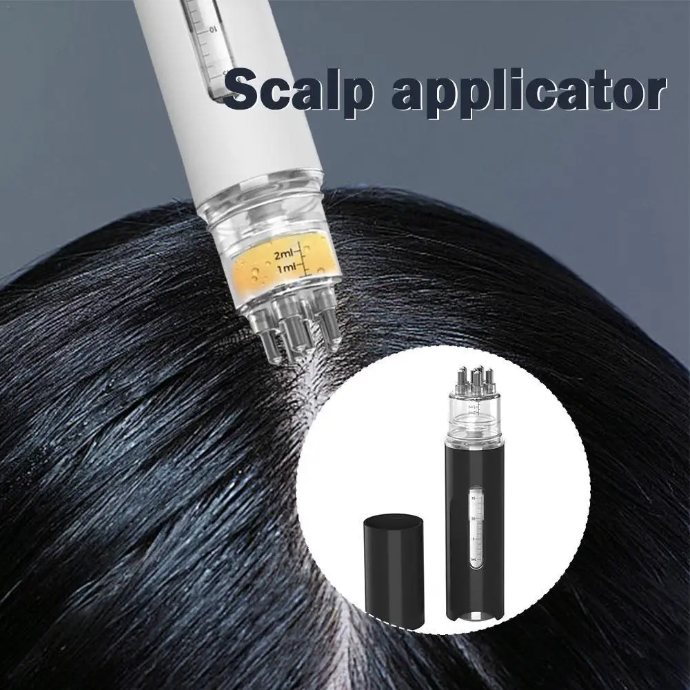 

Mini Portable Scalp Applicator Liquid Massage Medicine Comb Hair Roots Professional For Hair Regrowth Serum Oil Nourish
