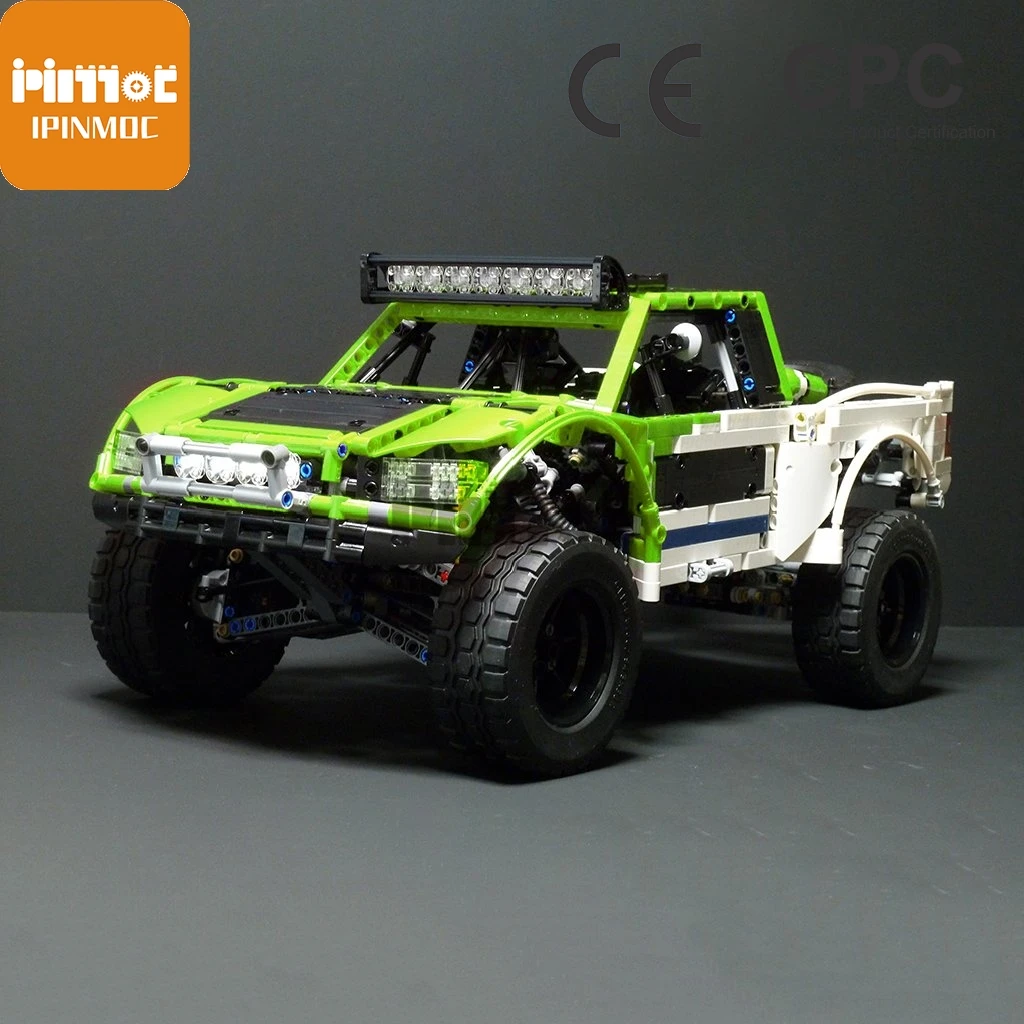 

Moc-3662 Arakawa внедорожник пикап двойной пульт дистанционного управления двойной литиевый 1728 шт. электронный рисунок Сращивание строительный б...