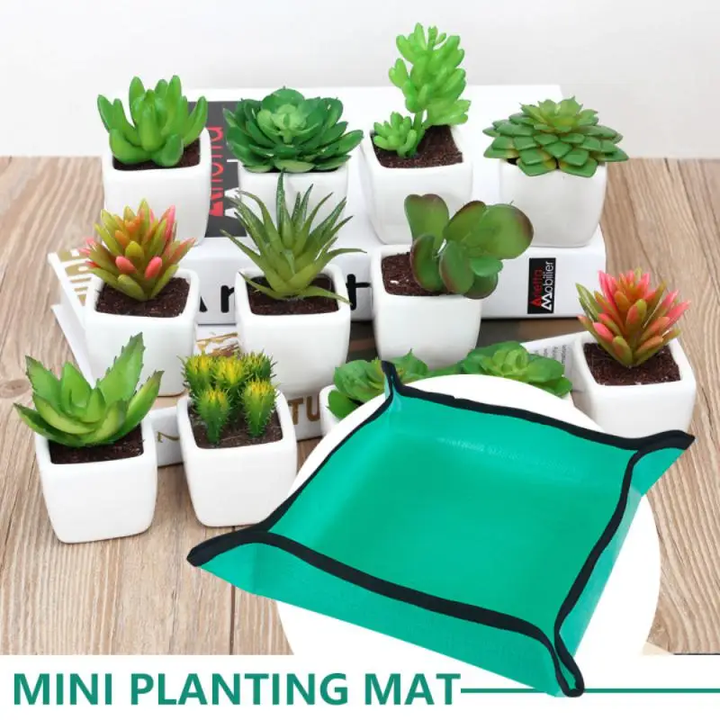 Planting Mat Portable Mini Garden Mat Reusable Cushion Plant Repotting Mat Garden Supplies Transplanting Mats Plant Accessories