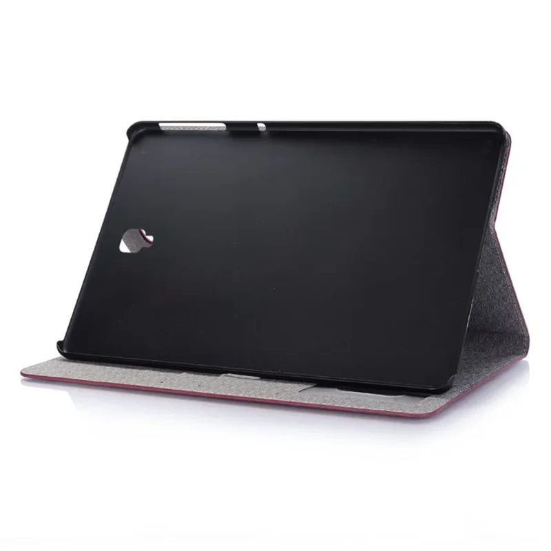 Тонкий чехол-книжка из искусственной кожи с подставкой под крокодила для Samsung Galaxy