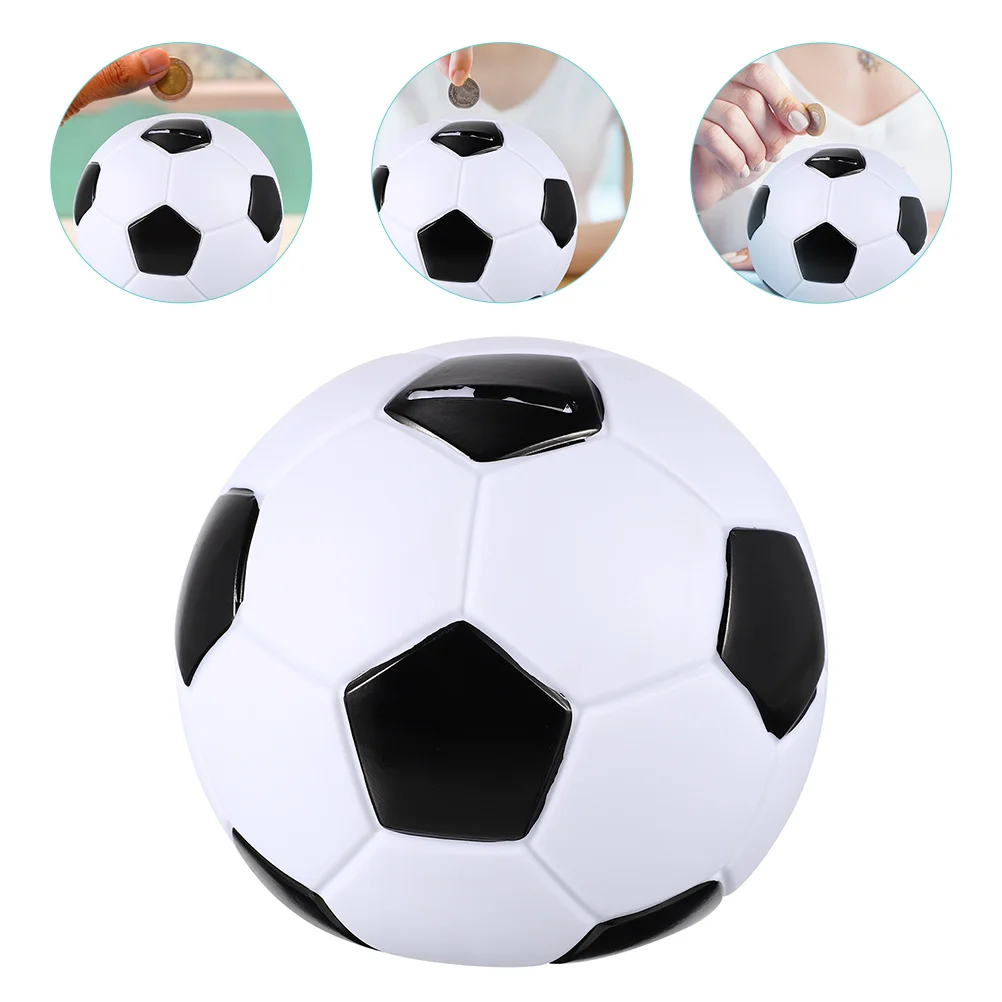 

Bank Piggy Coin Sports Money Football Kids Jar Men Gifts Patriotic Soccer Saving Unbreakable Girls Banks Decor Pot Boys Themed