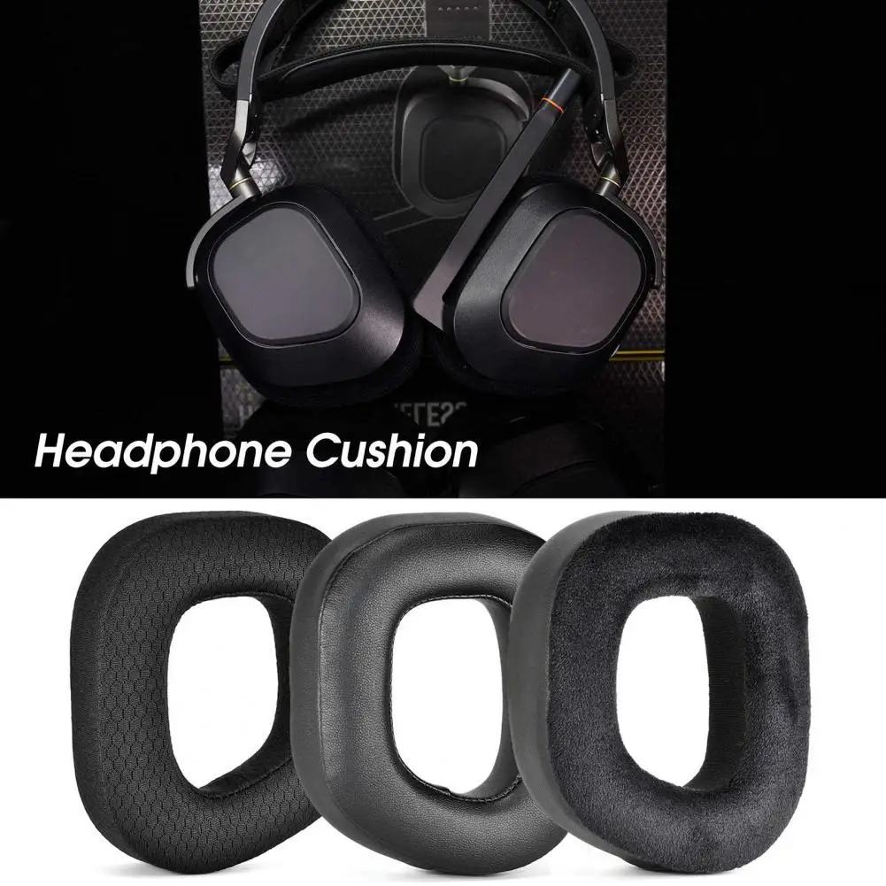 

Аксессуары для наушников 1 пара, практичная высокоэластичная подушка для наушников, дышащая подушка для наушников, водонепроницаемая