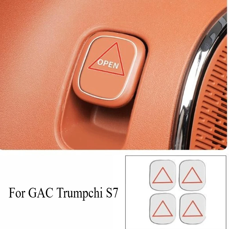 Фото Для GAC Trumpchi S7 специальный дверной переключатель, наклейка, электронная кнопка, предупреждающая пленка, аксессуары для салона автомобиля, автомобили №1