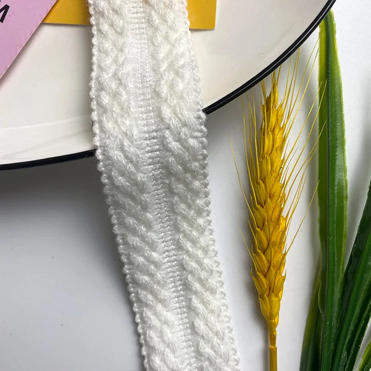 Прямая поставка с фабрики 4 Ярда 3 см бежевая/черная/белая хлопковая нить ткань