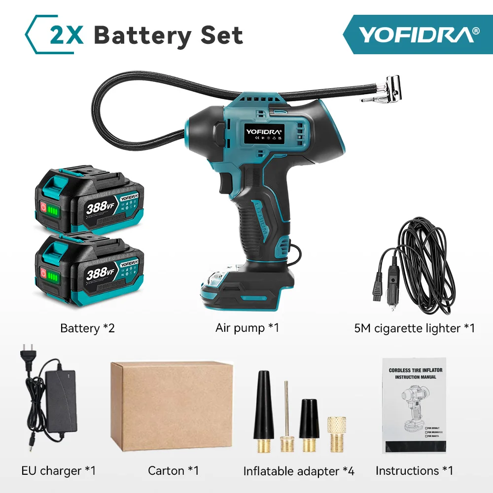 

Аккумуляторный электрический насос для шин Makita Tile Vibration 18В