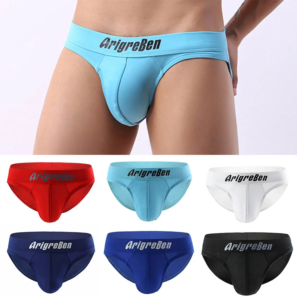 

Men's Brief Cut Low Rise Bikini Brief Swimming Trunks Swim Briefs Sexy Beach Wear Stretch Breathable Shorts Underwear Men