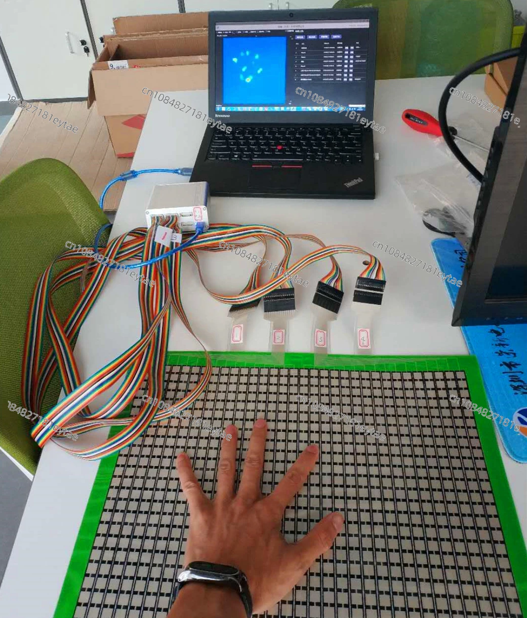 RX-M3232L формат для дистрибьютора датчик высокопрочная пленка Tipis Fleksibel dan Sistem Pengujiannya