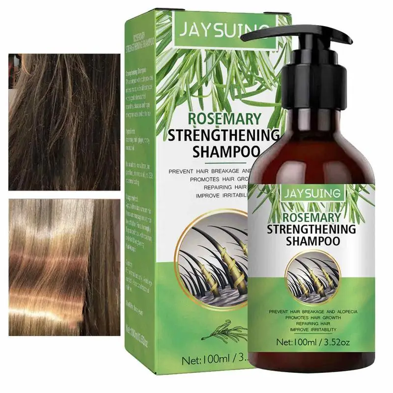 

3.52oz Rosemary Shampoo Extra Strength Volumizing Shampoo With Rosemary Effective Scalp Care Shampoo For Curly And Straight Hair