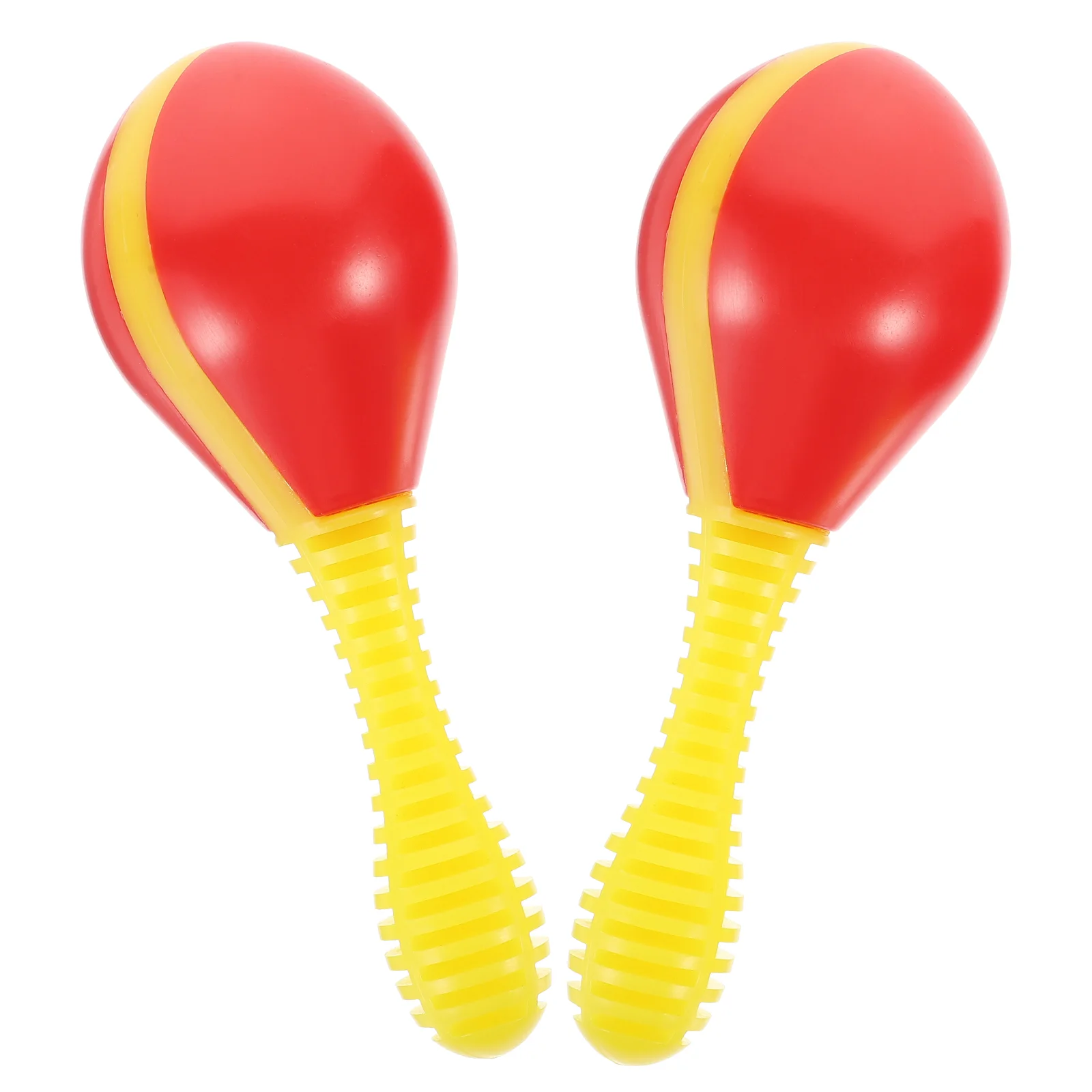 

2 Pairs Sand Percussion Instruments Plastic Music Toy Maracas Toys Educational Toys