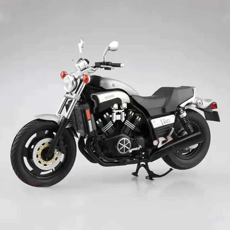 Фото Оригинальная Коллекционная модель автомобиля 1:12 Qingdao club YAMAHA Yamaha Vmax локомотив big devil модель мотоцикла №5