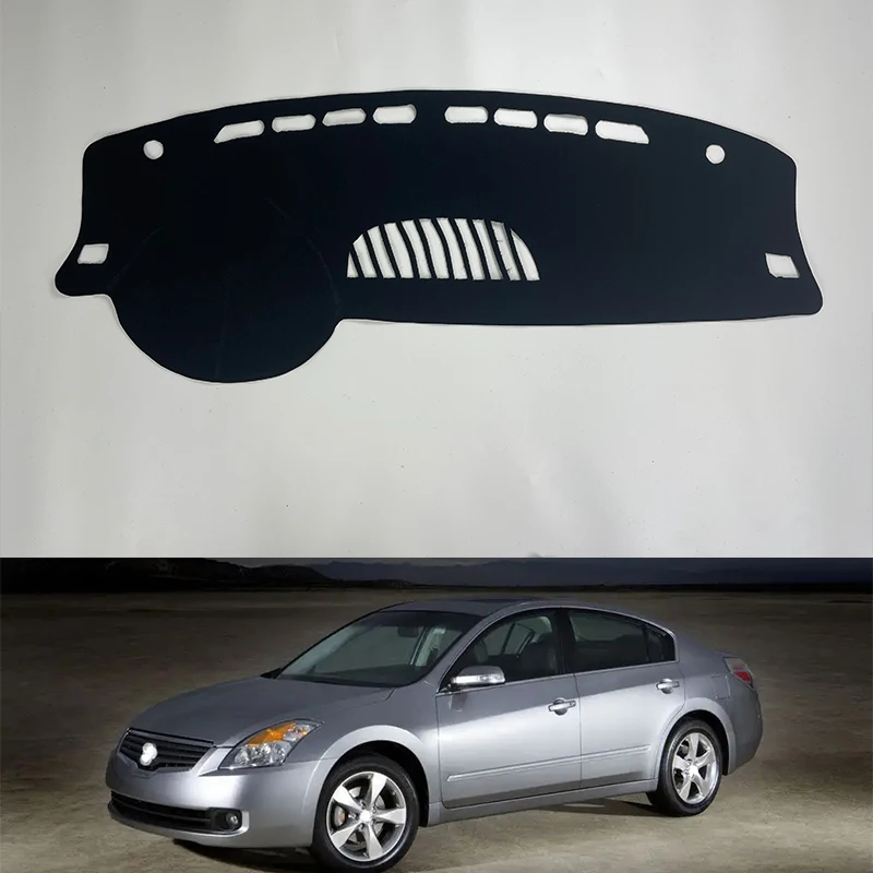 

For Nissan Teana J32 2007-2012 Altima Car Dashboard Avoid Light Pad Instrument Platform Desk Cover Leather Mat Carpets 2009 2010