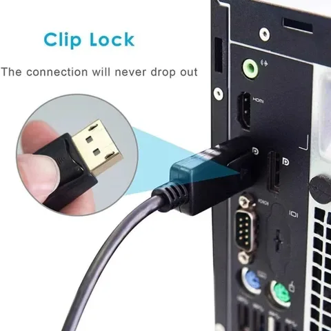 BGGQGG DisplayPort-HDMI кабель 1.8 м