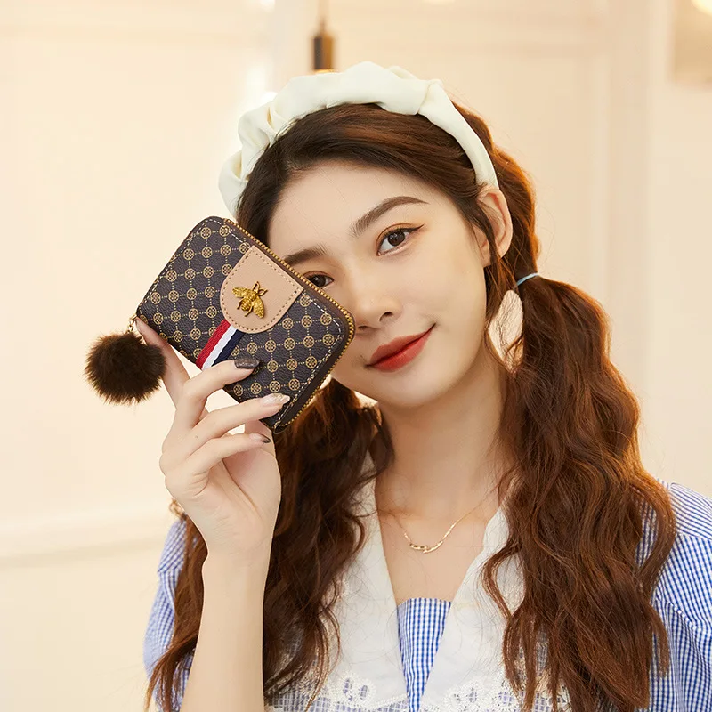 Mini purses European and American retro zero wallet 2023 Fashion minimalist trend wallet ins card bag