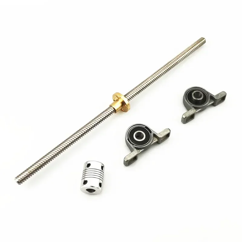 Набор направляющих для ходовых винтов 3d Pinter T8 150 200 250 300 400 500 мм KP08 Вертикальный