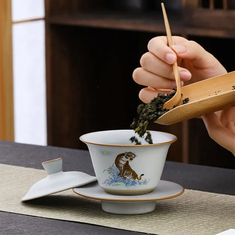 Керамическая чаша для чая Ruyao Sancai
