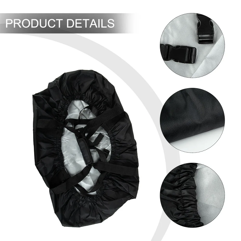 

Pizza Oven Cover For Karu 12 For Karu 16 Outdoor Patio Easy Clean Waterproof Pizza Oven Dust Cover Black Oxford Cloth Material