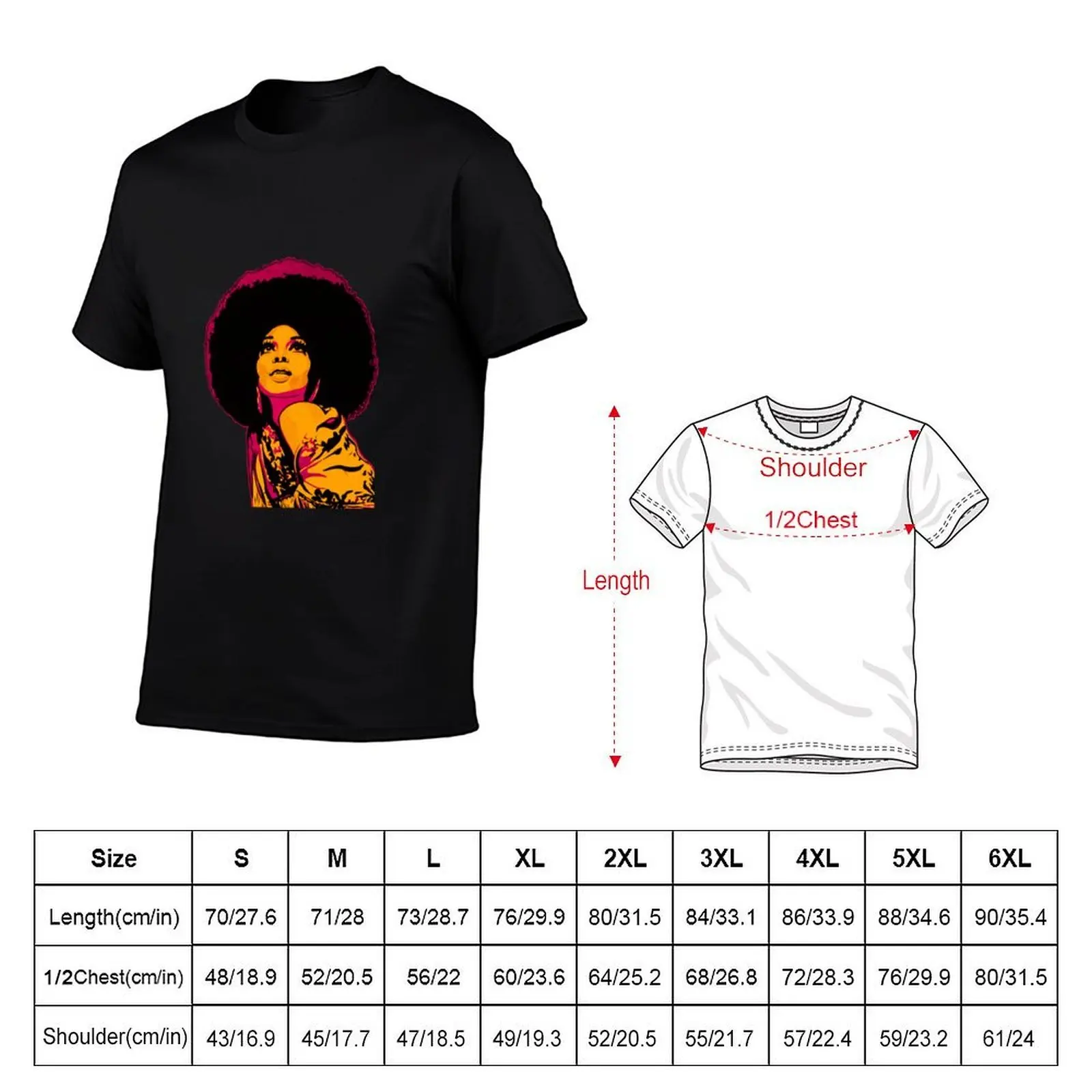 Фото Желтая футболка Diana Ross, большого размера, из мягкого хлопка №2