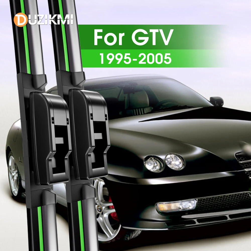 dzwonek 2 sztuk pióra wycieraczek przednich dla Alfa Romeo GTV 916 1995-2005 2001 2002 2003 2004 szyba przednia akcesoria do okien