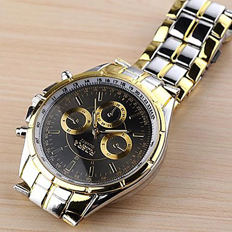 

SMVPNew men's watch stainless steel business watches quartz casual fashion male luxury elegant wristwatch saati relogio masculin