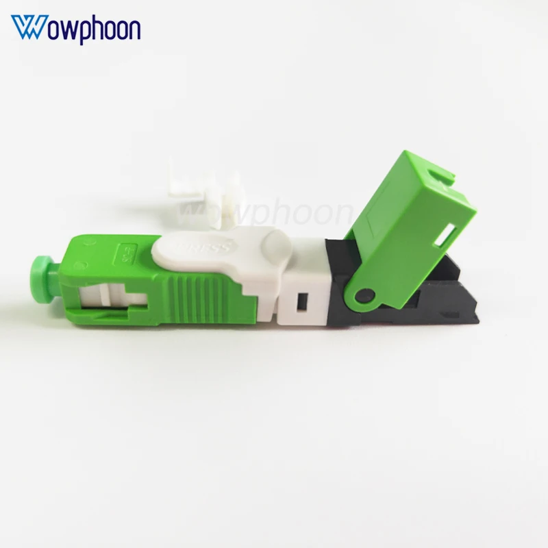 10/30 PCS FTTH SC Fiber Optic Fast Connector ESC250D SC UPC/APC Singlemode Optical Quick Connector FTTH Tool Cold Connection