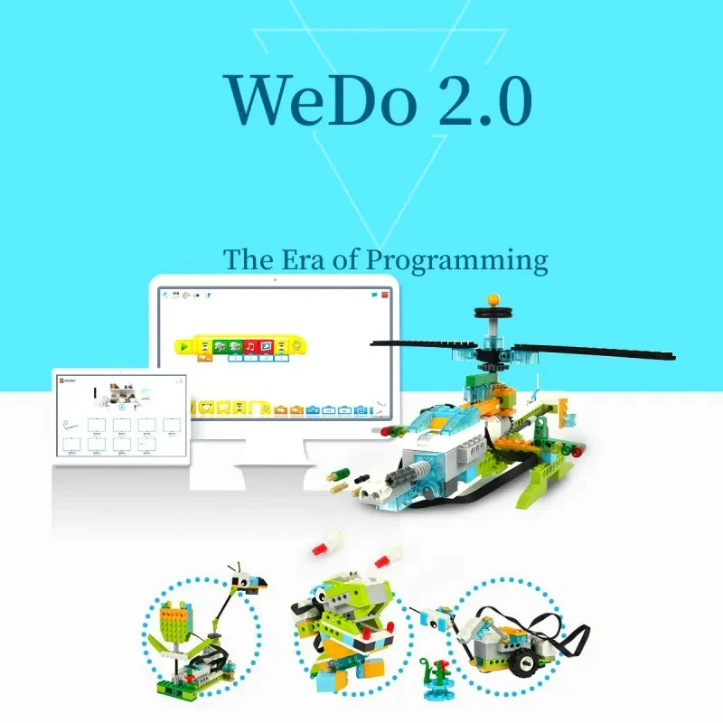 Строительные Блоки Wedo2 Robotics Совместимые С Ev3 45300 Высокотехнологичные Развивающие
