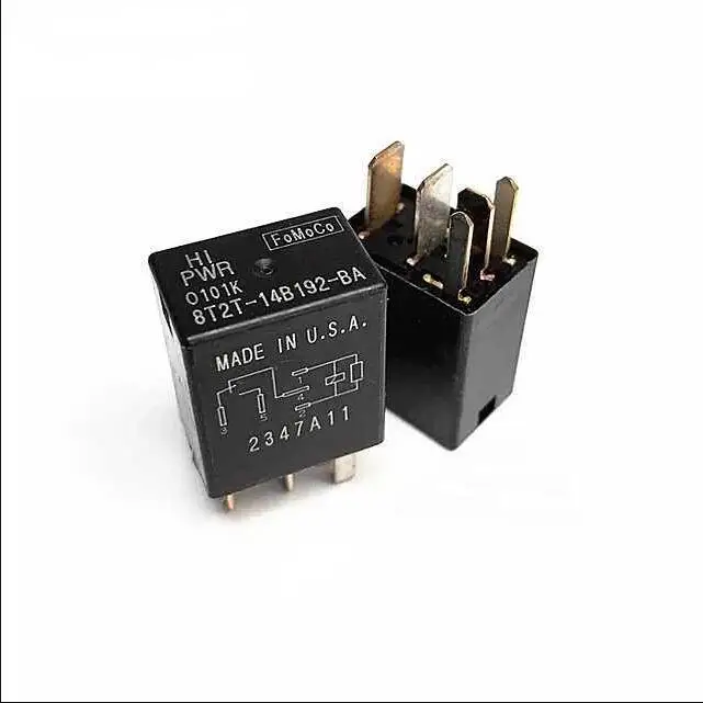 Новое реле 8T2T-14B192-BA 8T2T-14B192BA 12VDC DC12V 12В реле 5PIN