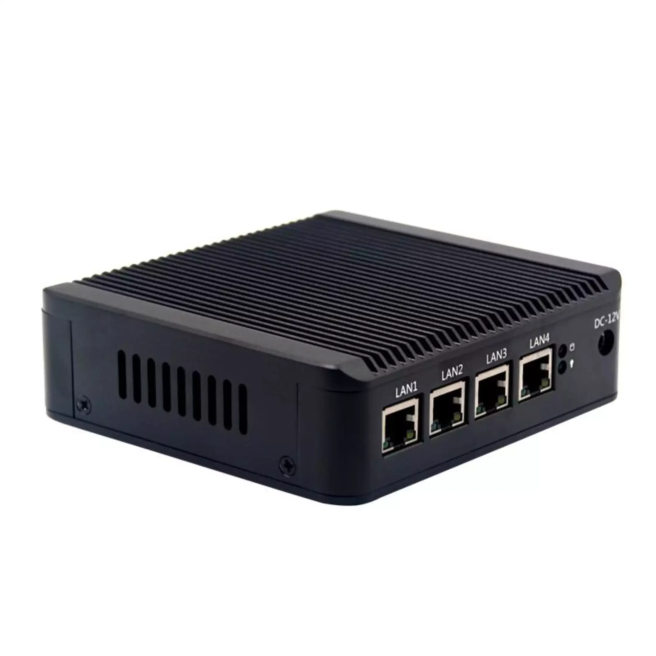 Dual Core N2840 Mini Pfense Router Server Box 4*1000M Lan Wake Up Support Windows10 Win7 HD VGA Dual Display Fanless Computer