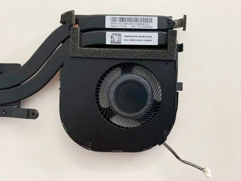 Фото Новый оригинальный вентилятор для ноутбука LENOVO THINKPAD X1 Extreme P1 02XR044, дискретная графика, SWG, радиатор, охладитель процессора №3