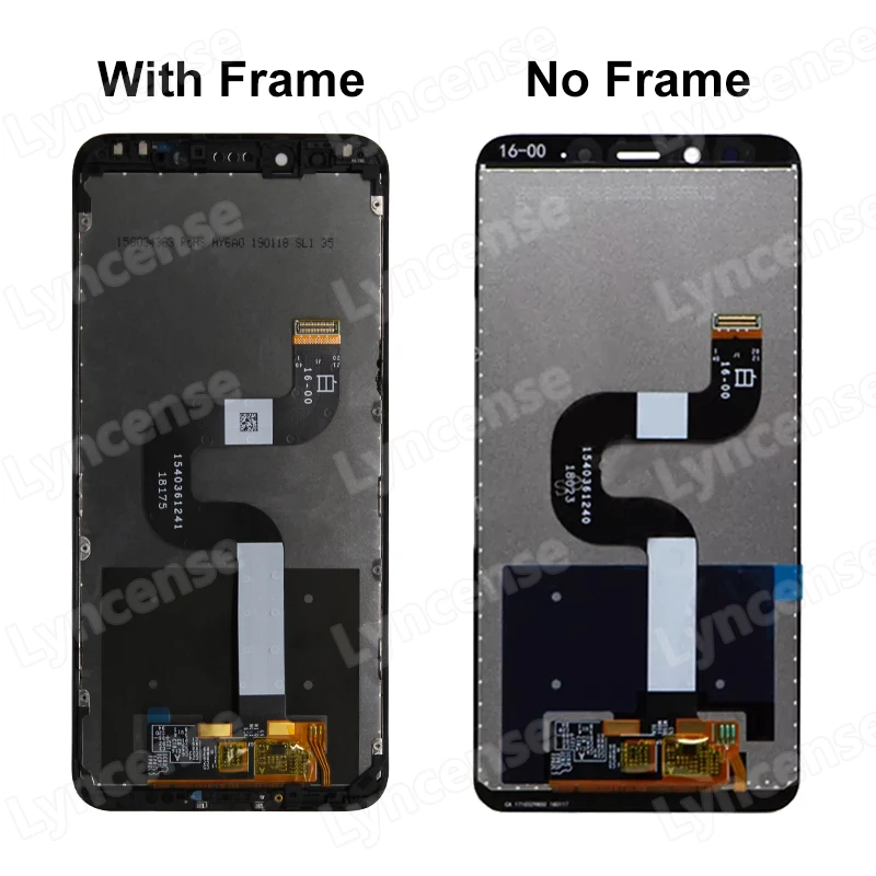 ЖК-дисплей 5 99 дюйма для Xiaomi Mi A2 сенсорный экран 6X ЖК-экран M1804D2SG M1804D2SI с рамкой