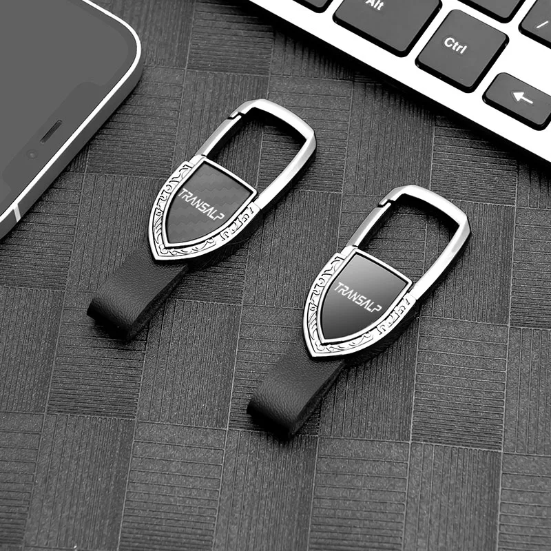 Автомобильный брелок кольца для ключей драгоценный металл HONDA TRANSALP