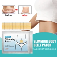 slimming navel stick fast burning fatlose weight products natural plant detox adhesive burning fat firming body sculpting patch
