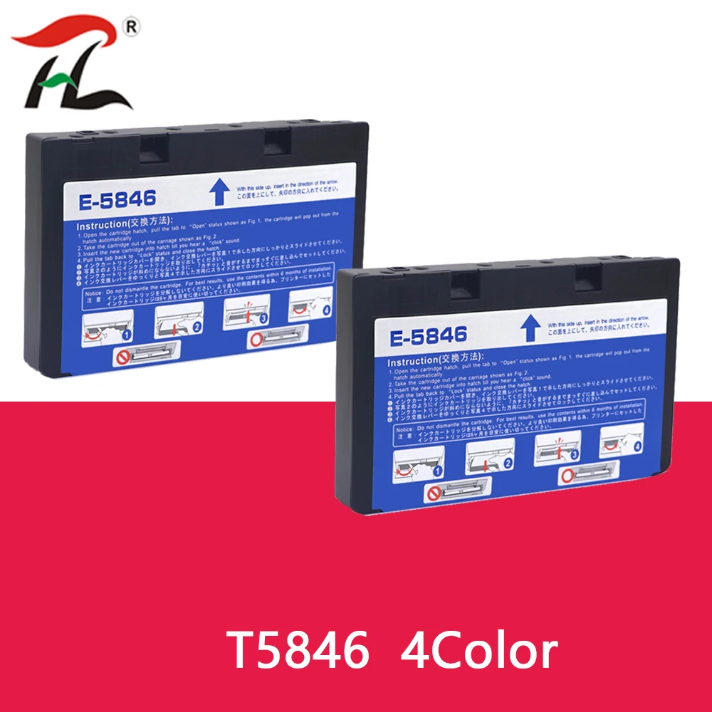

Compatible Ink Cartridge For T5846 T-5846 E-5846 For Epson PictureMate PM200 PM240 PM260 PM280 PM290 PM225 PM300 Printer