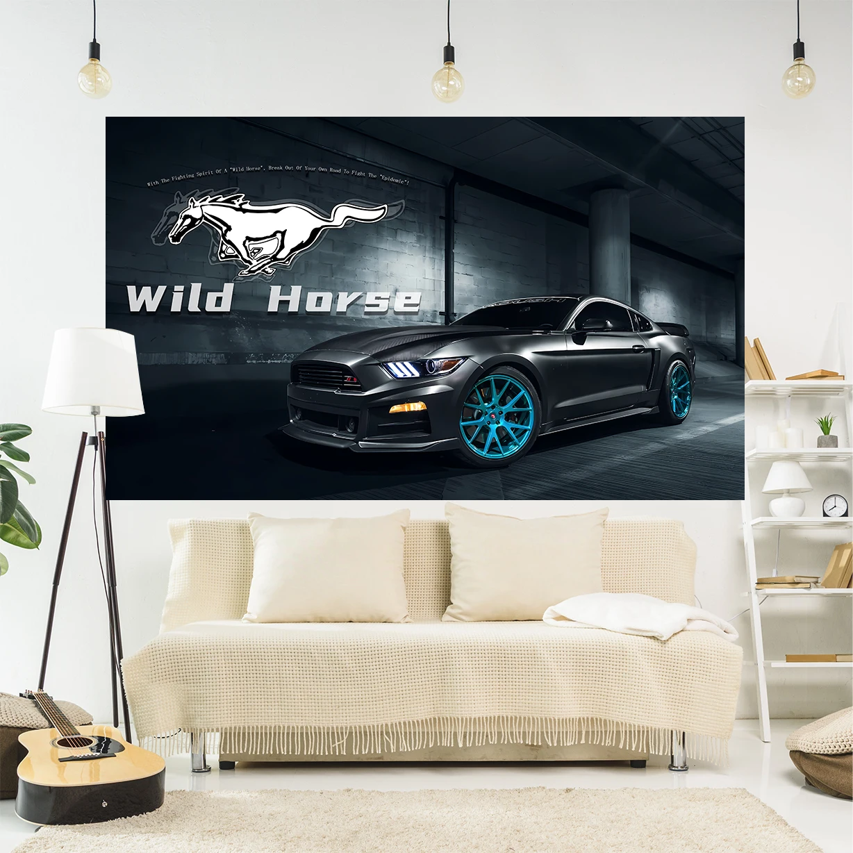 

Гобелен Mustang Cool для автомобиля