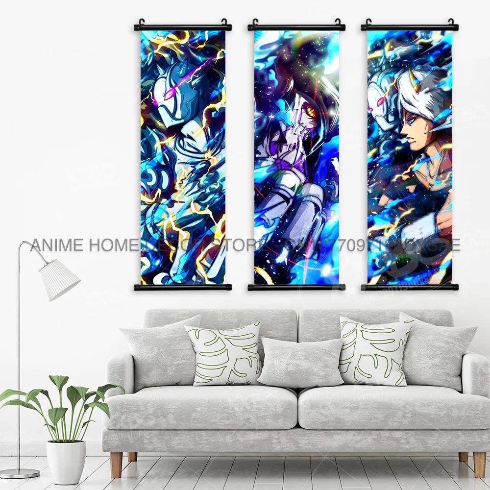 JoJo's Bizarre Adventure Interior Hanging Painting Anime Poster Jodio Joestar Home Decor Scrolls Picture Wall Artwork Wallpaper