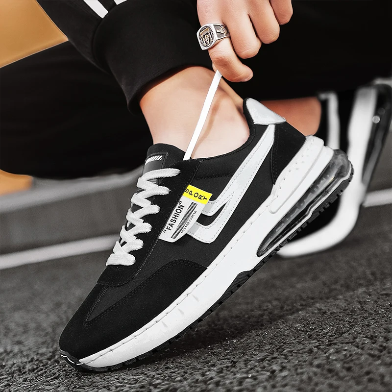 Men Causal Shoes Men 2023 Spring New Golf Light Shoes Sneakers Lac-up Flats Breathable Outdoor Running Shoes Zapatillas Hombre