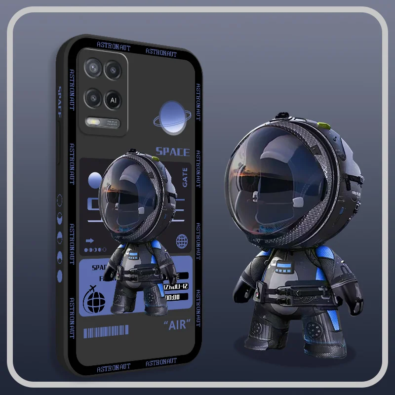 

Mech Astronaut Phone Case For OPPO A54 A74 A31 A33 A53 A72 A83 A92 A7 A5S A3S A12 A15 A15S A16 A9 A5 F9 F19 Pro 4G 5G Cover