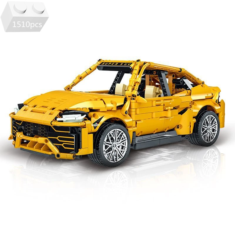 

2022 NEW High-Tech Car Lamborghinies URUS SUV Vehicle Model Building Blocks Sports Supercar Kids Toys For Children Boys Gifts