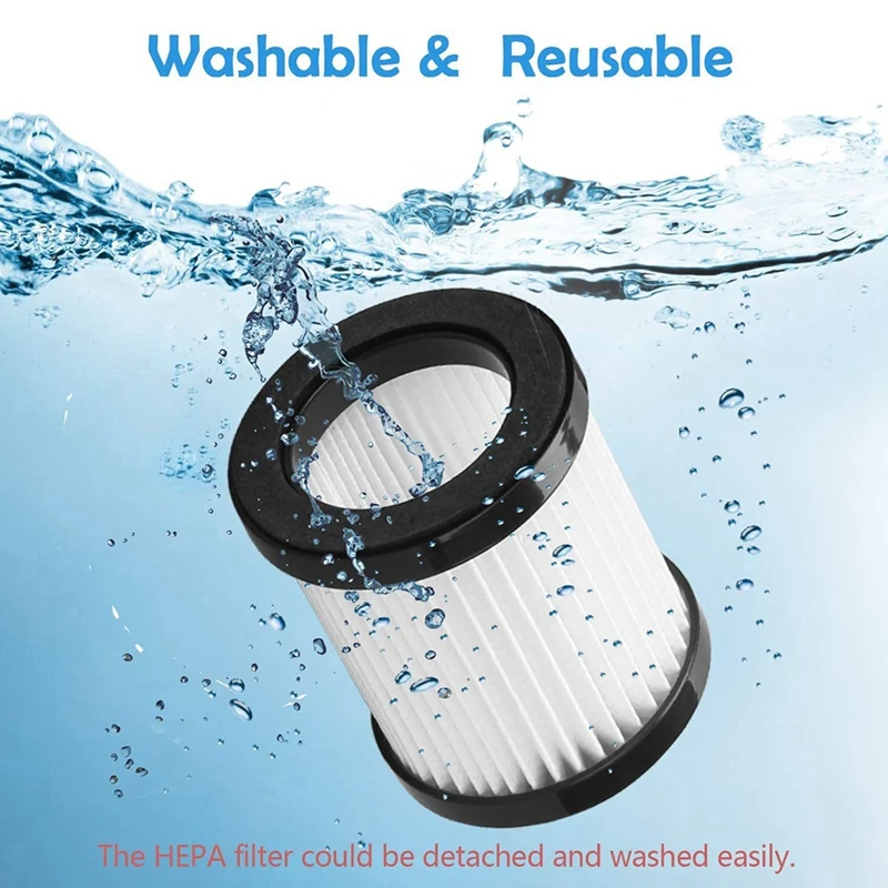 Сменные фильтры HEPA для беспроводного ручного пылесоса MOOSOO XL-618A и M8-PRO