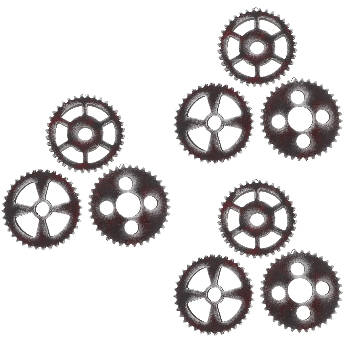 

Gear Wheel Wall Wooden Steampunk Decor Vintage Hangingornament Small Wood Ornaments Homegarden Sculpture Retro Diy Industrial