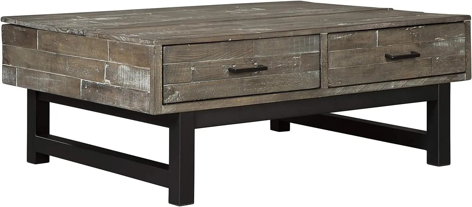 

Mondoro Lift Top Cocktail Table Grayish Brown