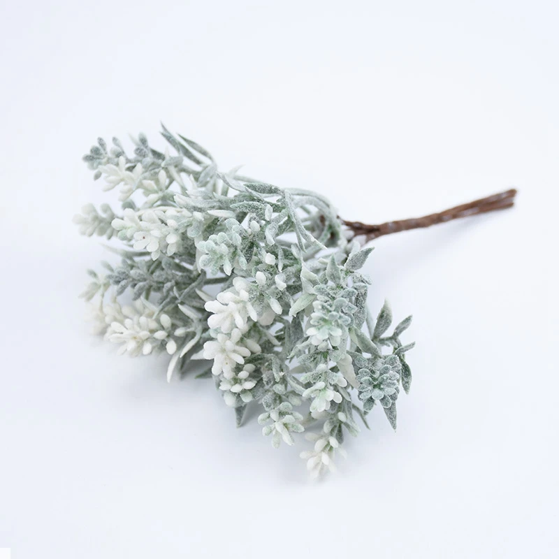 

6 шт. искусственные пластиковые цветы рождественские украшения вазы для дома, свадьбы, вечеринки, искусственные растения, подарочная коробка, венок «сделай сам», скрапбукинг