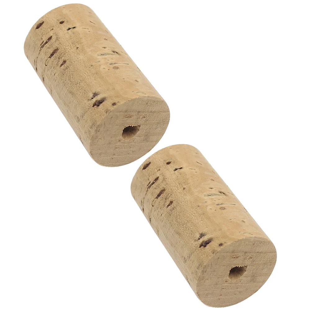 

2 Pcs Connector Flute Repair Accessories Supplies Cork Headjoint Music Instrument Parts