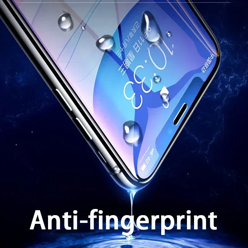 Закаленное стекло 9D с полным покрытием для VIVO V30 V29e V27e V25 V25e V23 V23e V21 V21e Pro 5G защитная