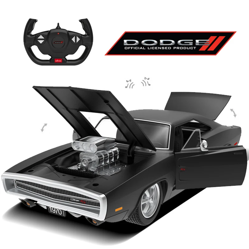 Pаспродажа Новинка Dodge R/T Мотор Радиоуправляемый автомобиль масштаб 1:16 РАДИОУПРАВЛЯЕМАЯ модель автомобиля радиоуправляемая светодиодная аккумулятор...