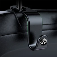 1pcs car seat back hook portable hanging bag rack interior accessories for infiniti fx35 q50 q30 esq qx50 qx60 qx70 jx35 g35 g37