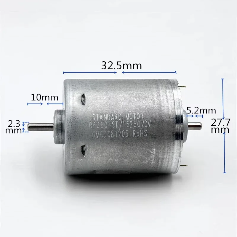 

Двигатель постоянного тока Standard RP360-ST/15250 28 мм 6-18 В