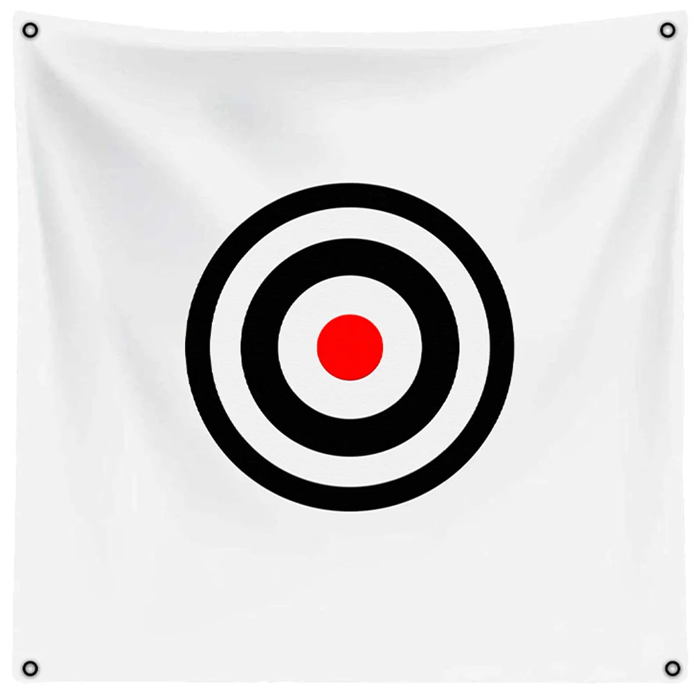 

Golf Target Net Hitting Cloth Hanging Accessory Targeting Practice Swing Practicing Personal Training Kit Stropping