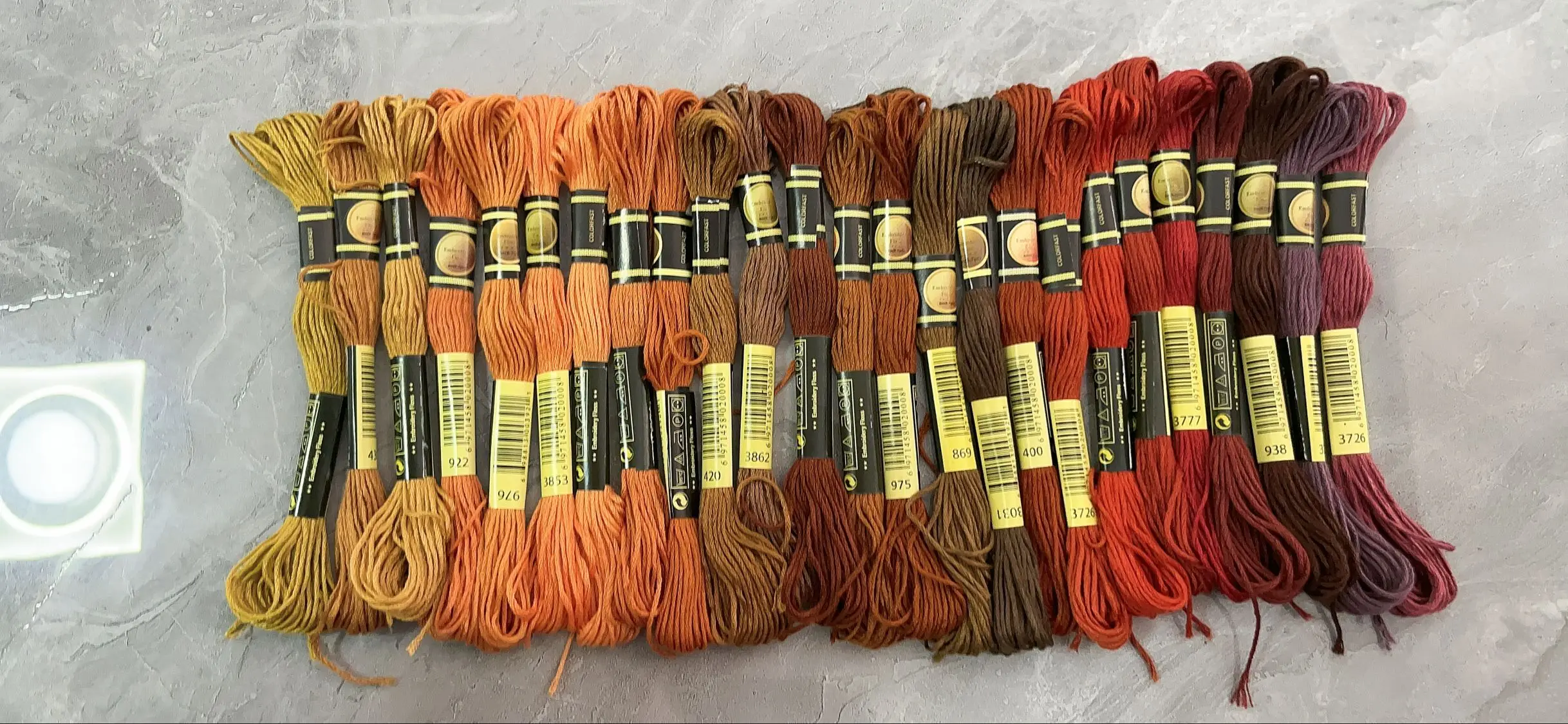 10 шт. CXC ручная вышивка нитки для вышивки крестом skeins полный ассортимент цветов Дружба Браслеты нить ремесла