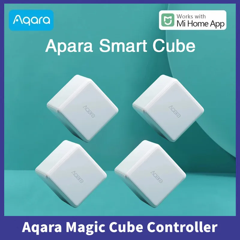 

Aqara Magic Cube Controller Zigbee Version Controlled by Six Actions app mi home For Xiaomi Smart Home Device Smart Socket