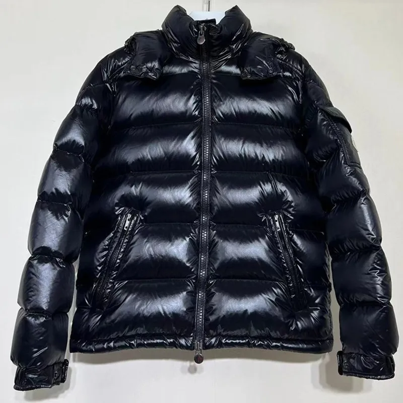 Winter down jacket men and women of the same style thickened new short trend hooded winter warm coat